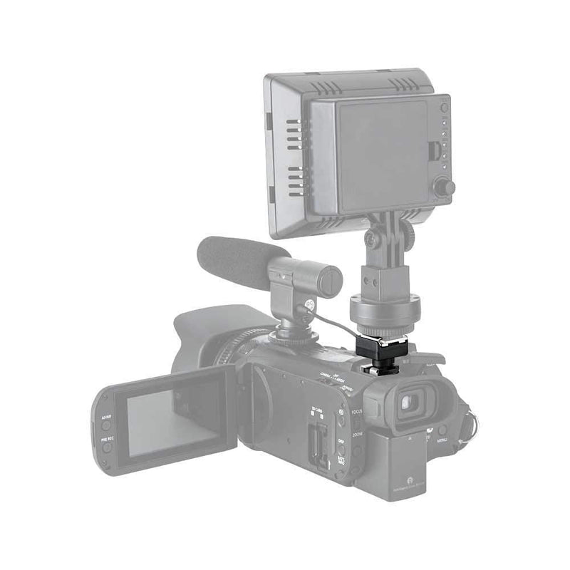 [AUSTRALIA] - JJC Microphone & LED Light Shoe Adapter Converter for Canon VIXIA HF G20 HF G21 HF G30 HF G40 HF G50 HF G26 GX10 HF S20 HF S21 HF S30 HF S200 HF21 HF200 & More Canon Camcorder with Mini Advanced Shoe For Canon Camcorder with Mini Advanced Shoe 