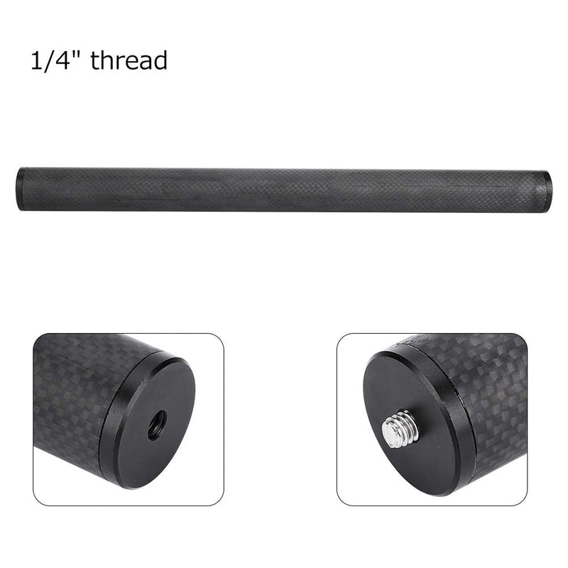 Tripod Extension Tube for Gimbal, Carbon Fiber Extension Rod Lightweight Pole Extender Accessory for Tripod Stabilizer