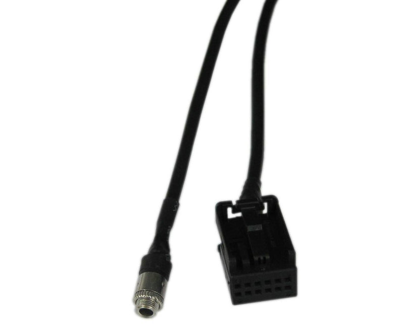 HAIN In Car Female 3.5mm AUX Audio Adapter Cable for BMW E39 E53 X5 X5M Z4 E83 E85 E86 X3 MINI COOPER