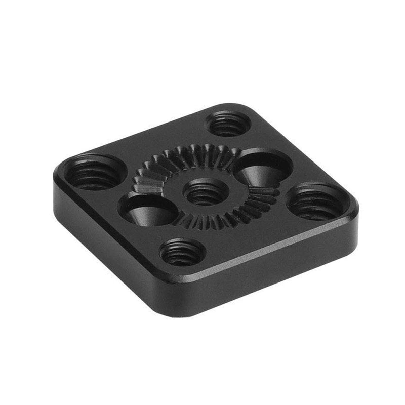 AFVO Mounting Plate for DJI Ronin S with 1/4" Threaded Holes with Built-in Rosette Mount Adapter (1PC)
