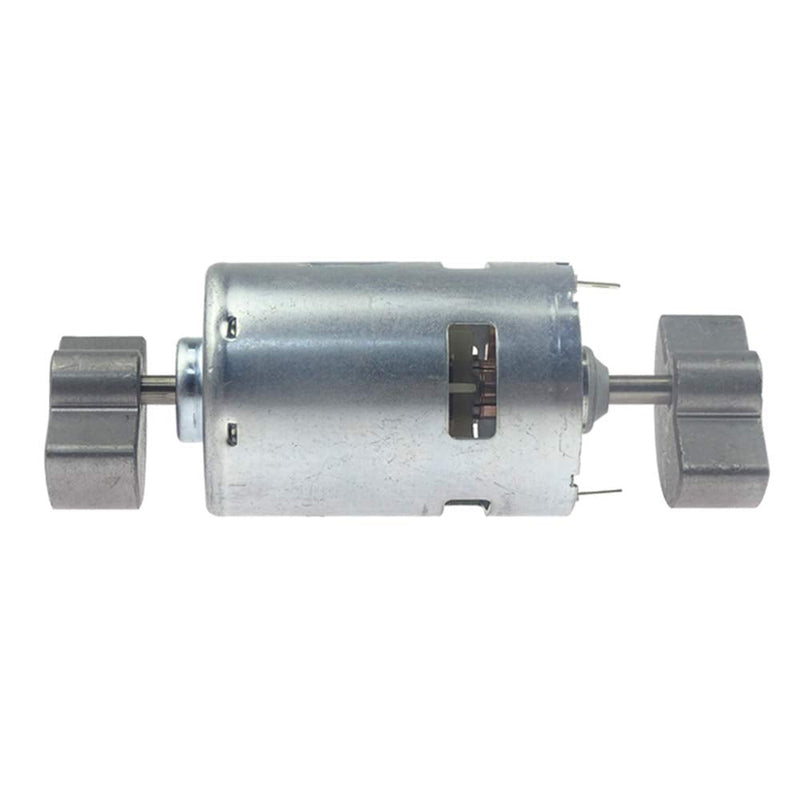 BestTong DC 12V-24V 8000RPM 775 Brushed Vibration Motor DOUBLE-HEAD High Torque Electric Vibrating Motors with 2 Iron Rotating Mass