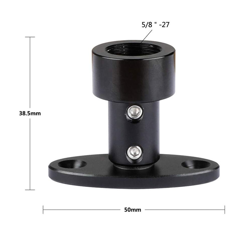 CAMVATE Table/Ceiling Mount with 5/8"-27 Female Thread for Microphone