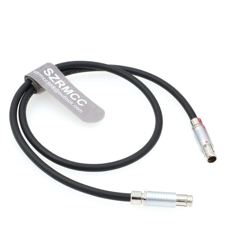 SZRMCC ARRI Alexa or Red DSMC2 Camera RS Fischer 3 Pin Male to Male Power Cable for CineTape Measure Controller