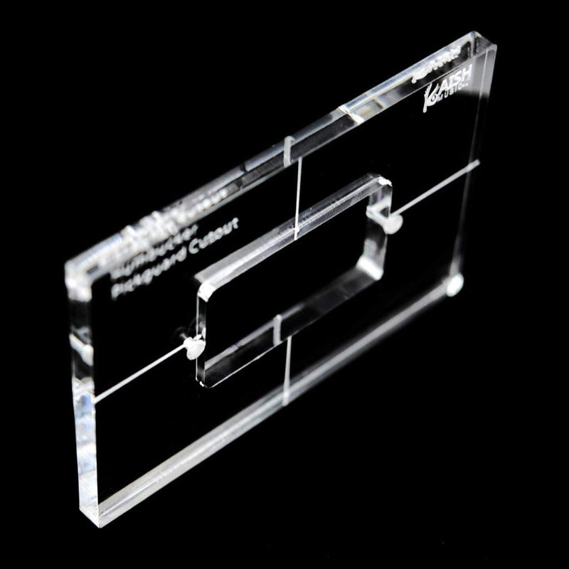 KAISH Acrylic Humbucker Pickup Routing Template Pickup Templates 2pcs Whole Set