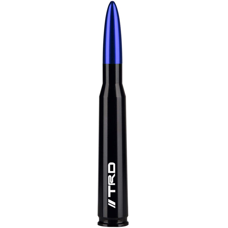 ONE250 Bullet Style Antenna for Toyota Tundra All Models - Will fit Any Tundra TRD Packages, XK30/XK40 ，XK50, Double Cab, CrewMax, SR5, 1794 Edition, TRD or TRD Pro (Blue) Blue