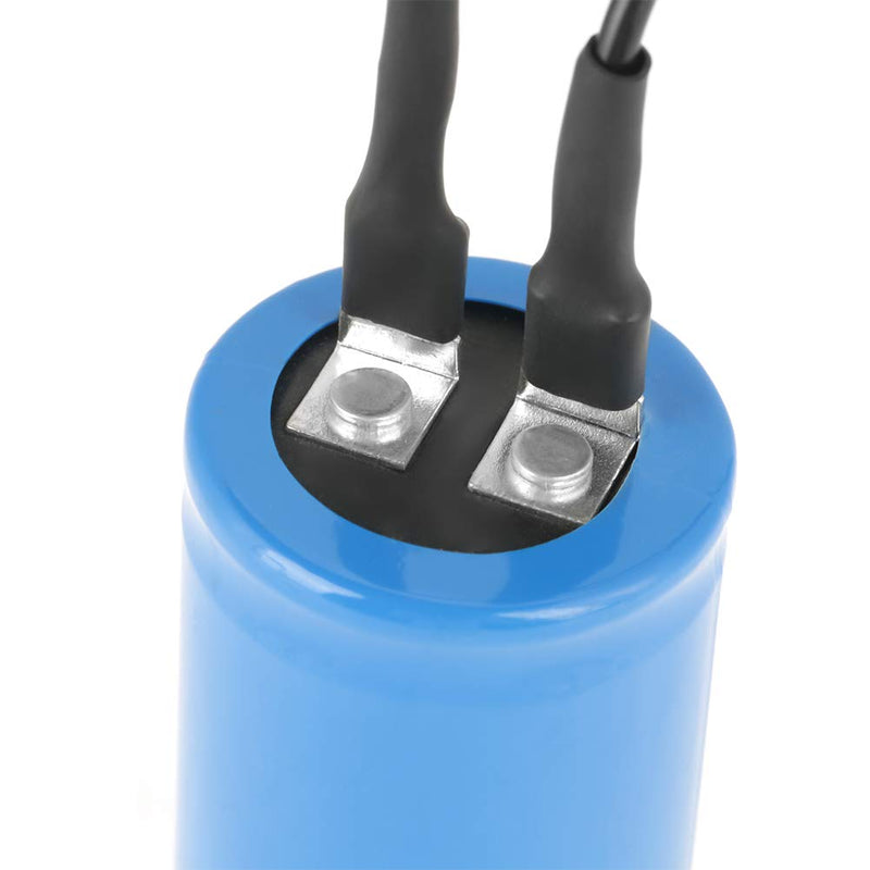 YWBL-WH CD60 Run Capacitor with Wire Lead 50uF 250V AC 50/60Hz for Motor Air Compressor Metallized Polypropylene Film