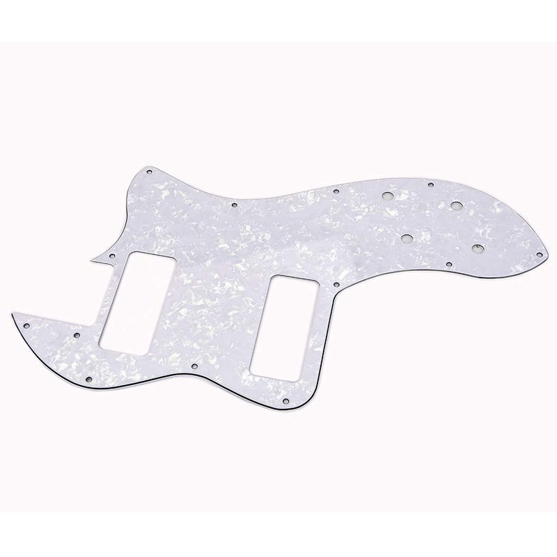 Alnicov Telecaster Thinline Pickguard P90 Modern Player Deluxe Tele White Pearl