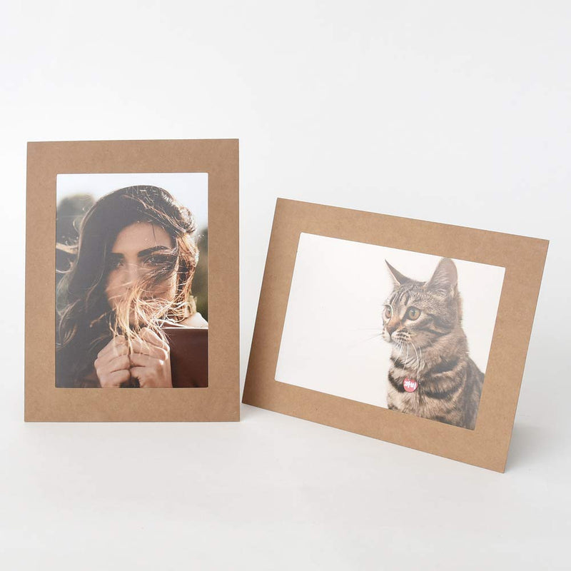 Monolike Standing Paper Photo Frame 5x7 Kraft 10p 5x7Inch Size