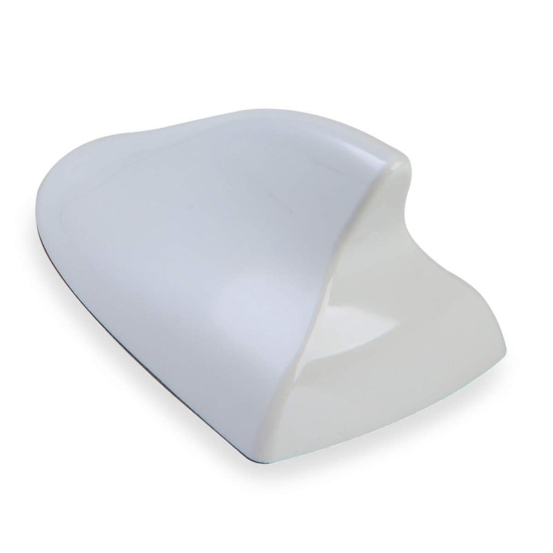 [AUSTRALIA] - Ramble- Car Shark Fin Antenna Cover Auto Roof Parts Compatible AM,XM,FM,NAV Accessories for Jeep Liberty 2006-2019 (Advanced Style, White) Advanced Style 