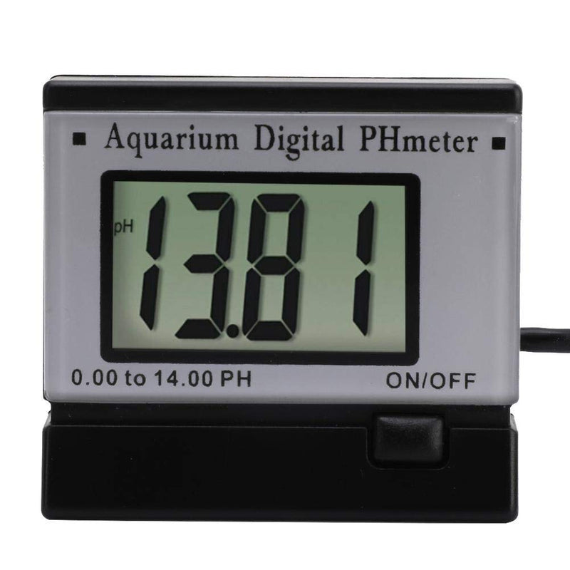 Digital PH Monitor Mini PH Meter ABS Quality Material Water Quality Tester 110V US Plug for Aquariums