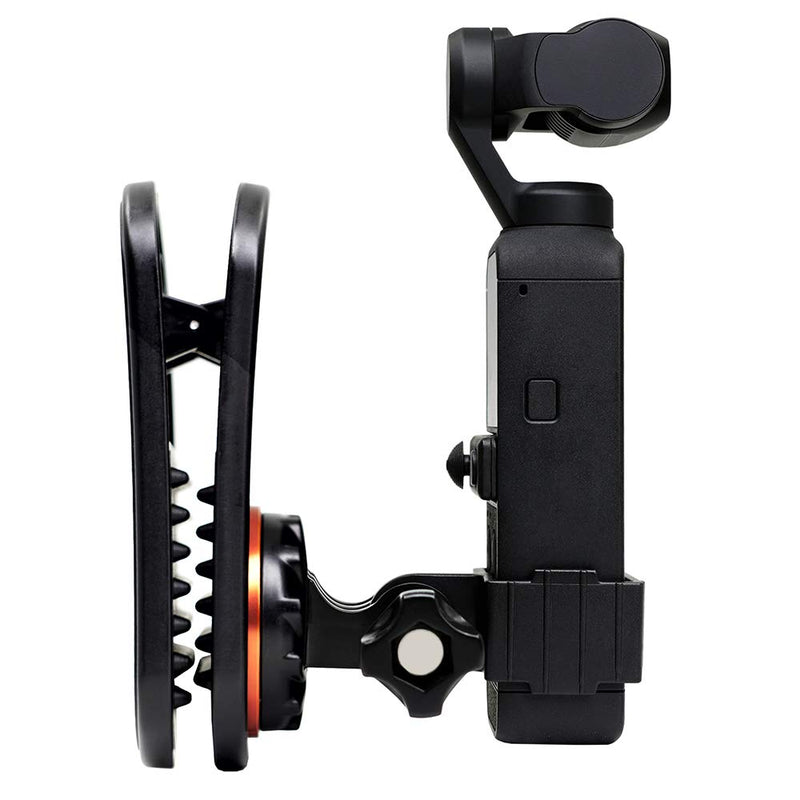 MAXCAM Swivel Backpack Clip Mount Compatible with DJI Pocket 2/1 for DJI Pocket2/1