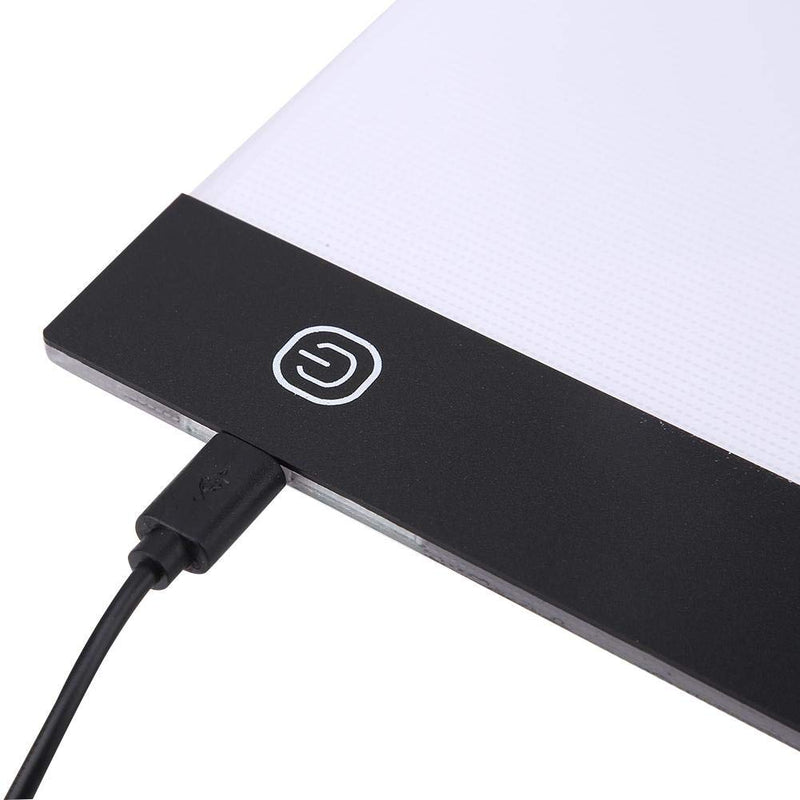 FTVOGUE LED Tracing Light Box Board, Adjustable Brightness A5 USB Art Drawing Sketching Copy Pad for Tattoo Drawing, Streaming, Sketching