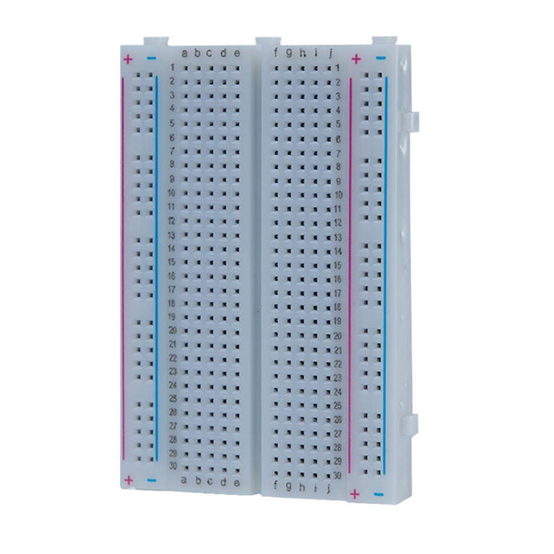 2pcs Breadboard 400 Point Solderless Prototype PCB Board Kit