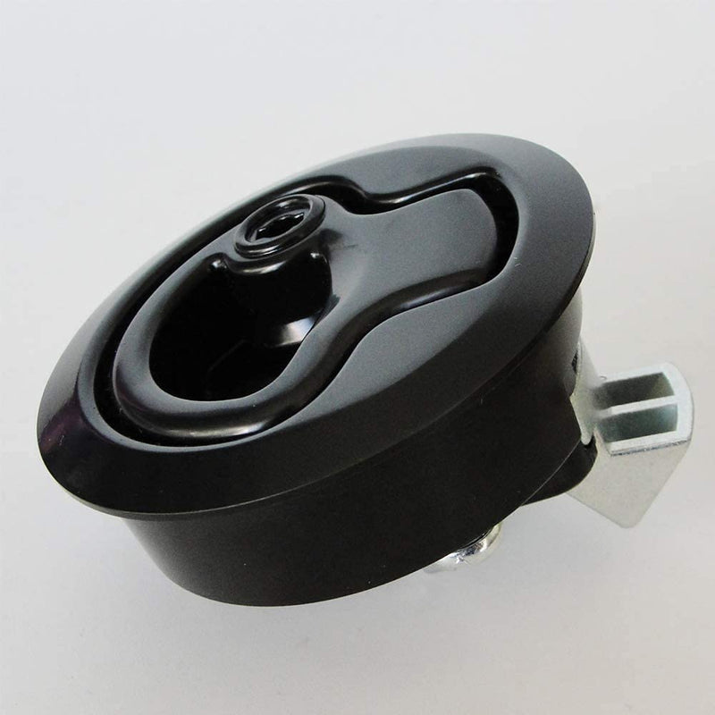 WJSKDQ Boat Latches Flush Pull Slam Latch for Boat Boor Latches Handle Keyed Lock Locking Style Silver/Black 2pcs/4pcs black 2