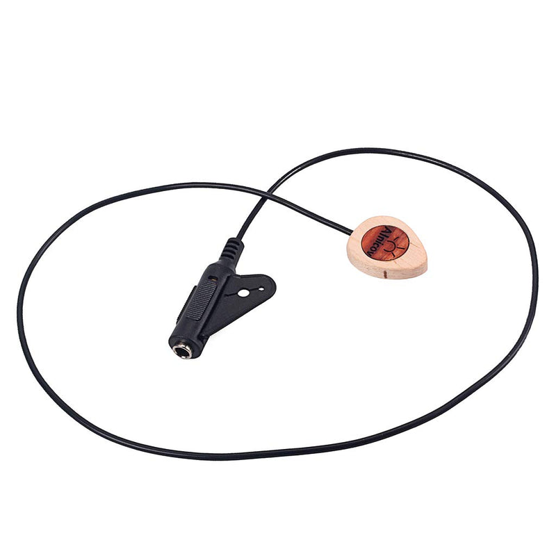 [AUSTRALIA] - Alnicov Guitar Pickup Wood Piezo Contact Microphone Pickup For Guitar Violin Banjo Mandolin Ukulele Guitar,maplewood 