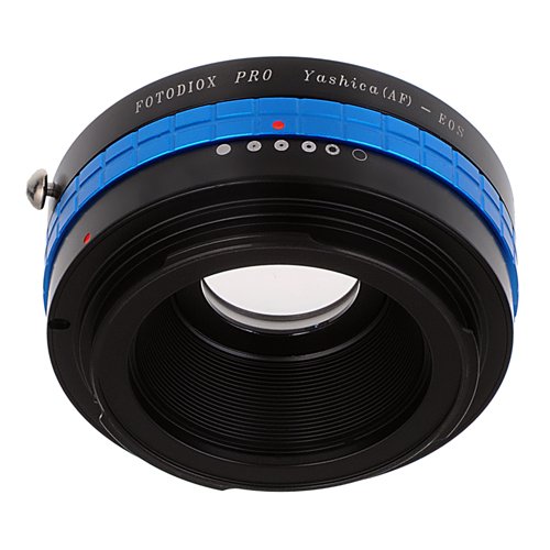 Fotodiox Pro Lens Mount Adapter, for Yashica AF Lens to Canon EOS EF-Mount DSLR Cameras Yashica 230-AF Single