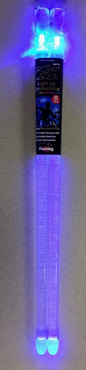 Light Stix LED Light Up Drumsticks (Blue) Blue