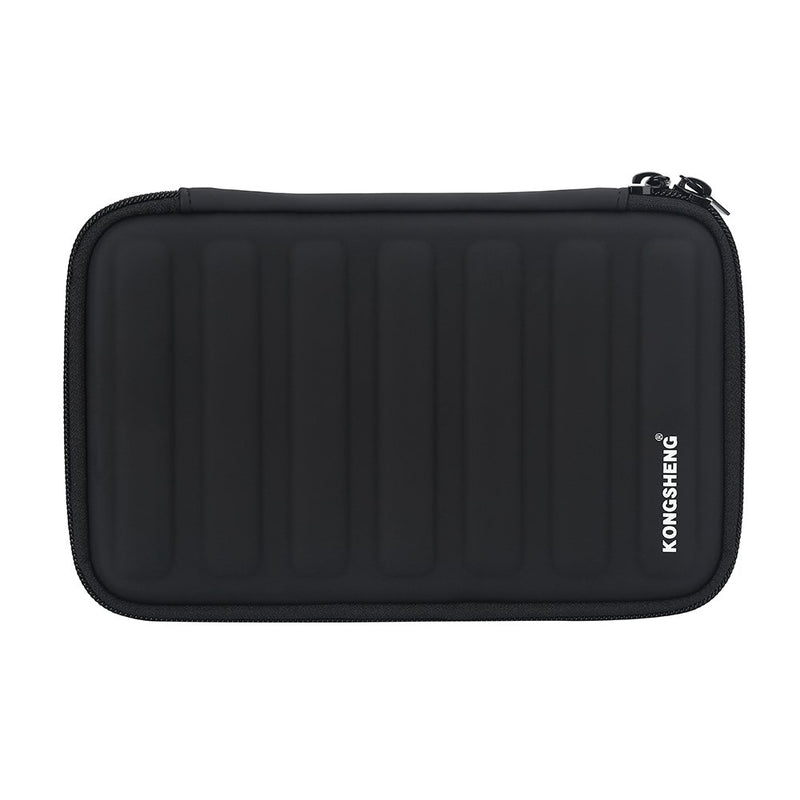 Harmonica Case, Portable PU Leather Harmonica Storage Bag with Zipper Compatible for 7 Harmonicas
