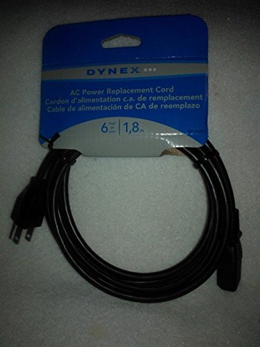 Dynex DX-C101751 6' AC Power Replacement Cable