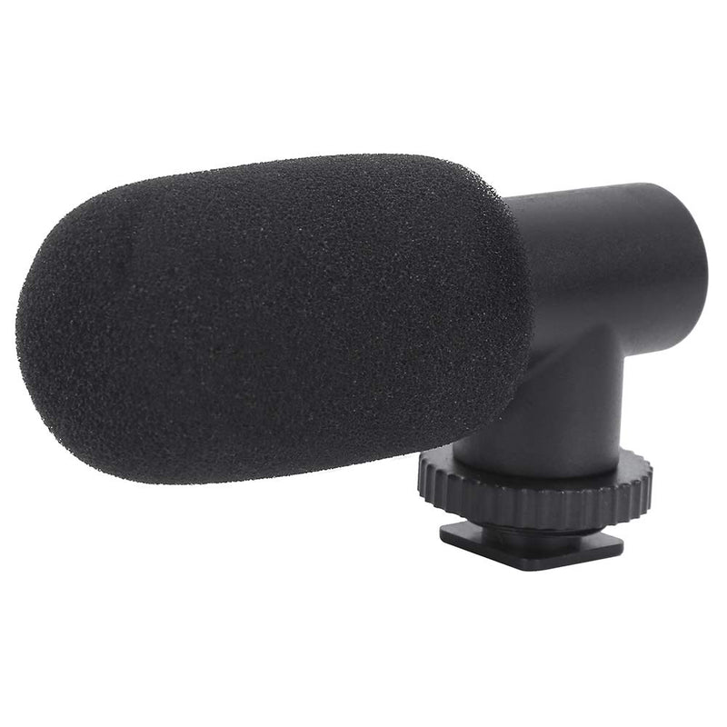 Capacitance Microphone Cardioid Microphone Universal Hot Shoe Base Sturdy Metal Structure Small and Lightweight for Mobile Phone, Camera Video and Recording