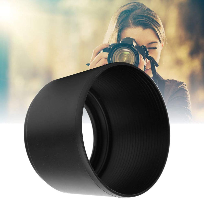 DAUERHAFT Camera Light Shield LH-61E Lens Hood Plastic Lens Hood,for Olympus 70-300mm f / 4.8-6.7 Cameras Lens
