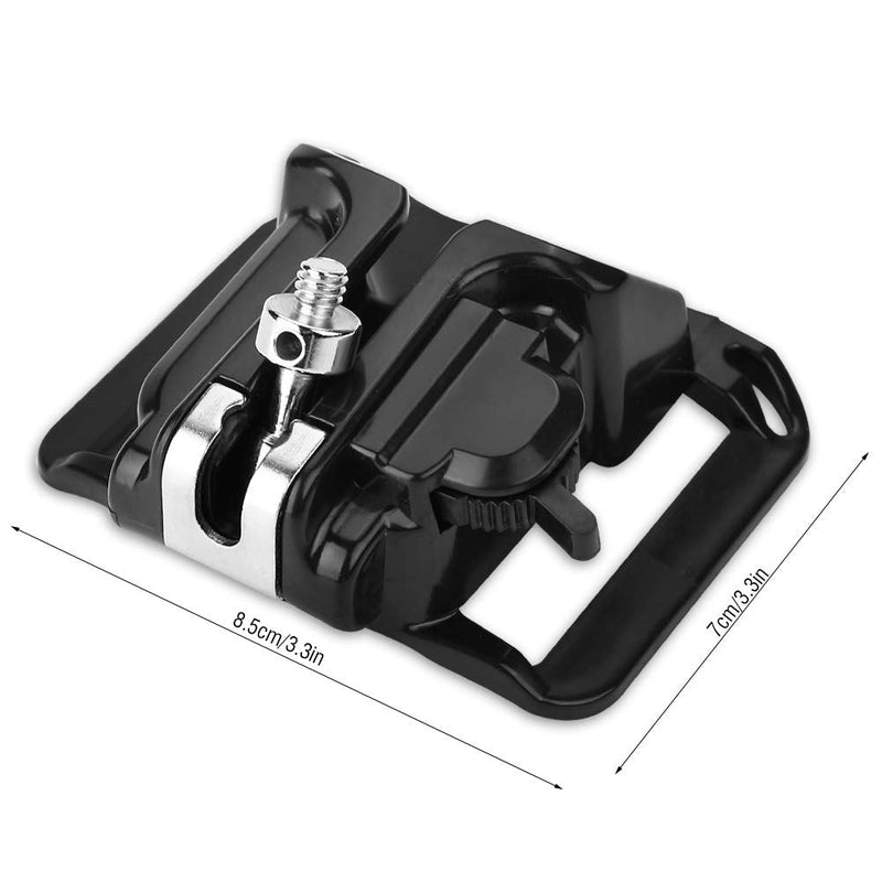 Camera Belt Clip,ANGGREK Camera Belt Clip Waist Belt Holster Holder 1Pc Camera Hanger 1/4in Screw Mount Quick Release Waist Belt Buckle Holder for DSLR