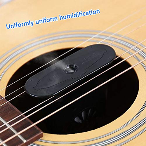 2 Pack Guitar Humidifier, Acoustic Guitar Humidifier Packs Sound Holes Humidor Packs Humidification System, Guitar Cleaning Maintenance Tools Moisture Reservoir Prevent Cracking