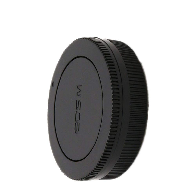 Camera Body and Rear Lens caps,Compatible with for Canon EF M100 M50 M10 M6 M5 M3 M M6 Mark II Canon EOS M Mount Cameras