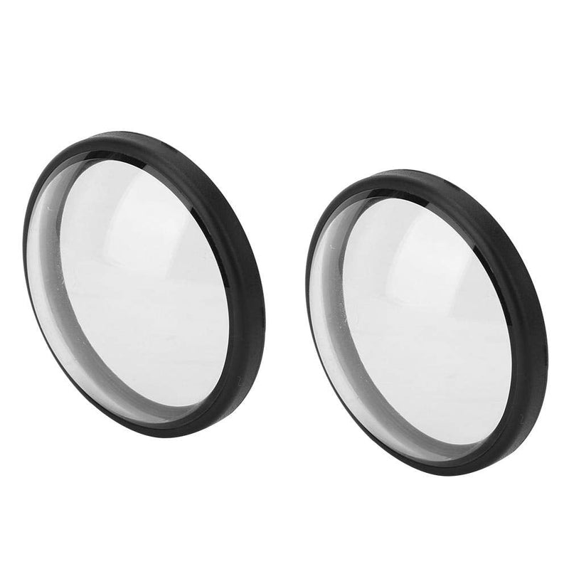 2PCS Lens Protective Cover,Acrylic Waterproof Dustproof Anti-Oil Protection Lens Cover Protector Photography for GoPro Max Sports Actio Camera