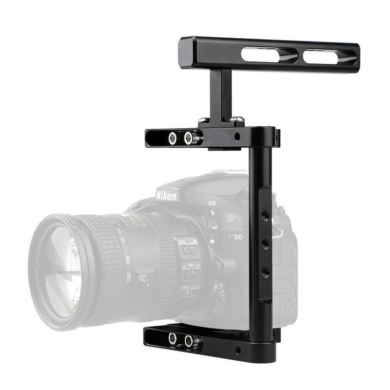 CAMVATE Basic Camera Cage Rig with Top Handle Universal Use