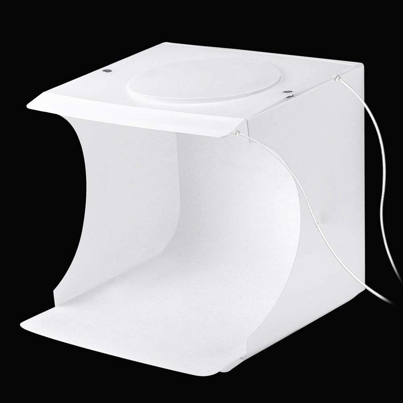 Yosoo Health Gear Photography Shooting Light Tent Kit, Mini Photo Studio Box Portable Photography Lighting Tent with USB Cable and Background Sheets for Product Display