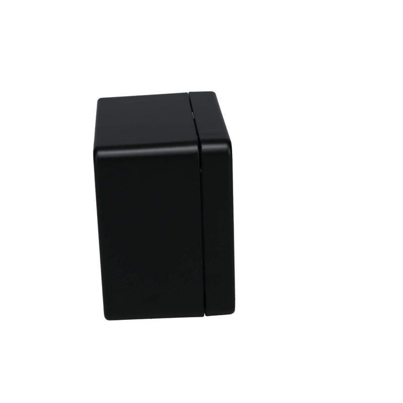 BUD Industries AN-1319-AB IP68 Aluminum Enclosure 3.1" L x 2.9" W x 2.1" H, Black