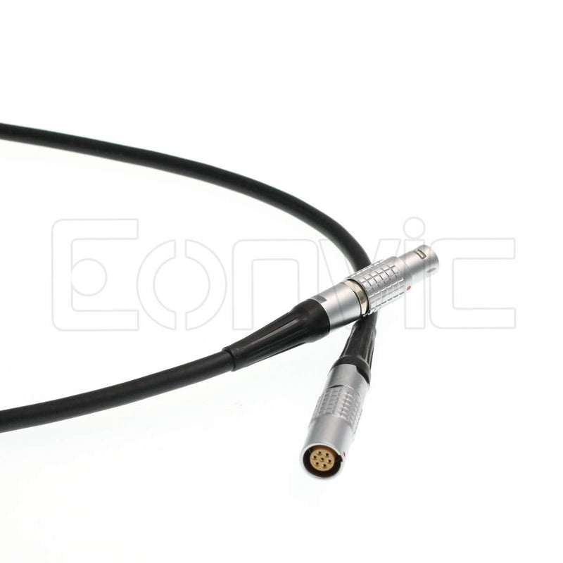 Eonvic High Flex FGG 7 Pin Male to 1B PHG 7 Pin Female B&K Microphone and Preamplifier Extension Cable (1 Meter) 1 Meter