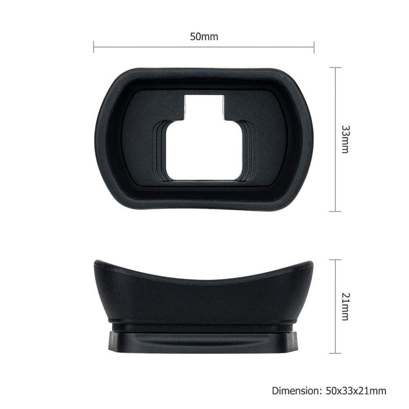 Kiwifotos DK-29 Long Soft Viewfinder Eyecup Eyepiece for Nikon Z7 Z6 Z5 Z7II Z6II Mirrorless Camera, Replaces Nikon DK-29 Eyecup Nikon DK-29 Replacement