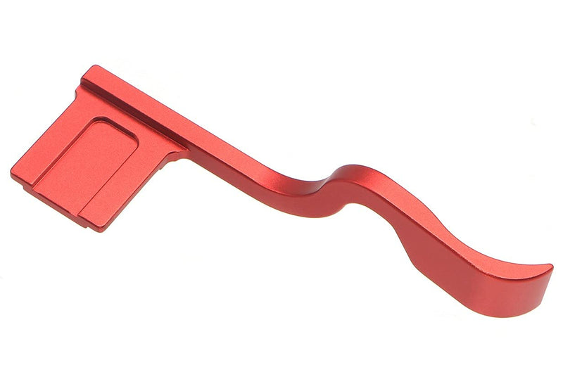 HITHUT Hot Shoe Thumb-up Grip for Fujifilm X-T4 XT4 Camera Red