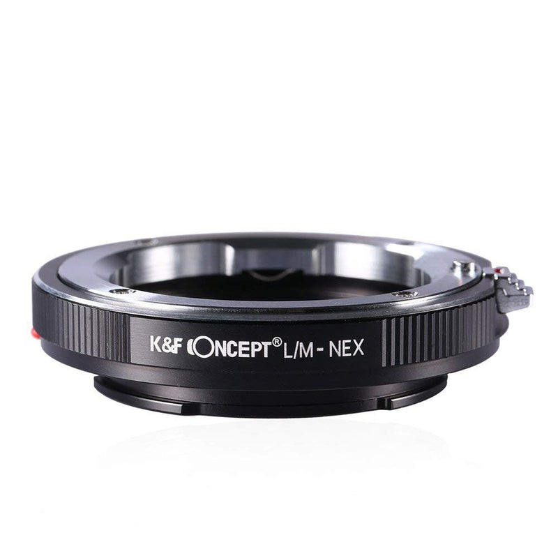 K&F Concept LM to NEX Adapter Compatible with Leica M Lens to Sony Alpha Nex E-Mount Camera Lens Mount Adapter