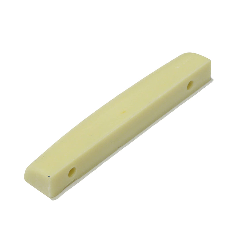 Guitar nut acoustic or electric 42mm x 5mm in Ivory/cream quality resin material.