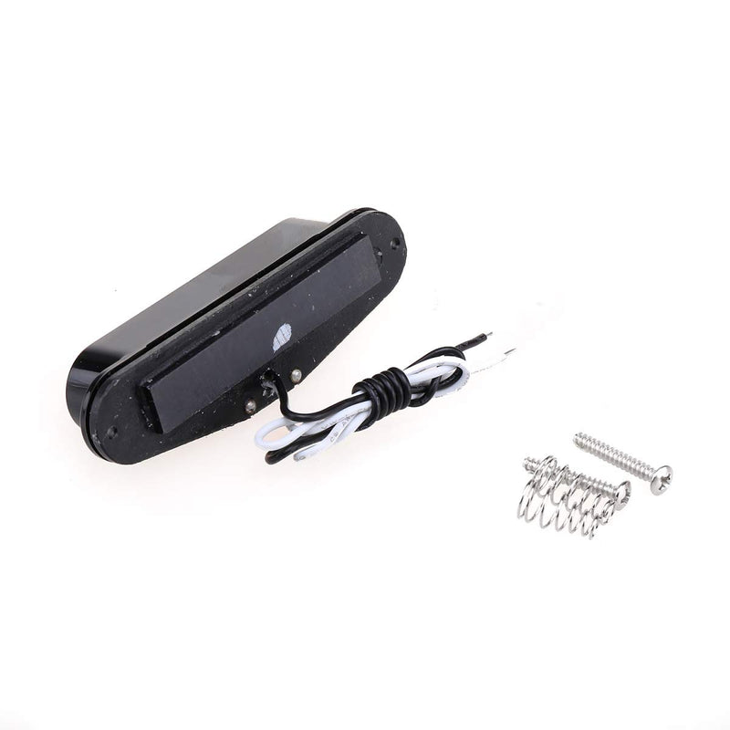 Wilkinson High Output Ceramic ST Strat Single Coil Pickups Set for Stratocaster Electric Guitar, Black