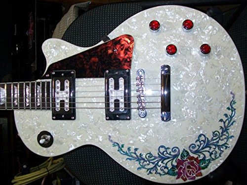 Inlaystickers Inlay Sticker for Guitars & Bass - Vintage Vines - Abalone Mix (L&R Set) B-161VVM-LR
