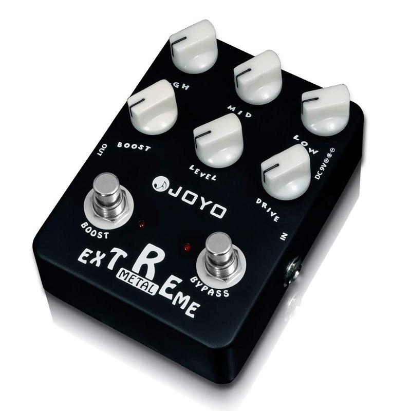 [AUSTRALIA] - JOYO JF-17 Extreme Metal Pedal Effect Distortion Pedal with 3-Band EQ and Low & High-gain Pedal for Electric Guitar True Bypass 