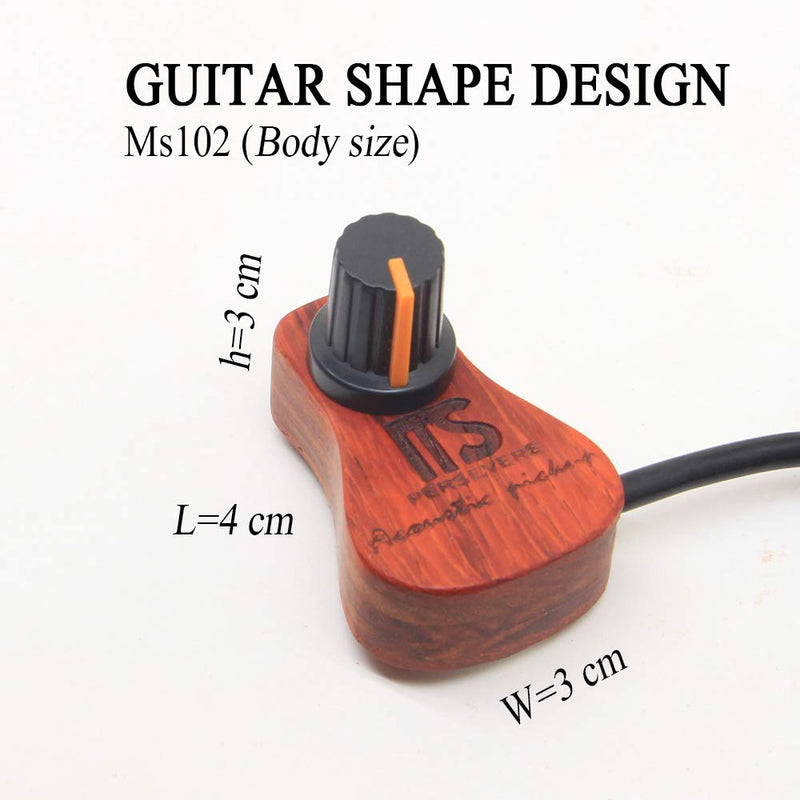 Ms102 Solid Wood Acoustic Pickup Volume Control Ukulele Mandala Musical Instrument Performance