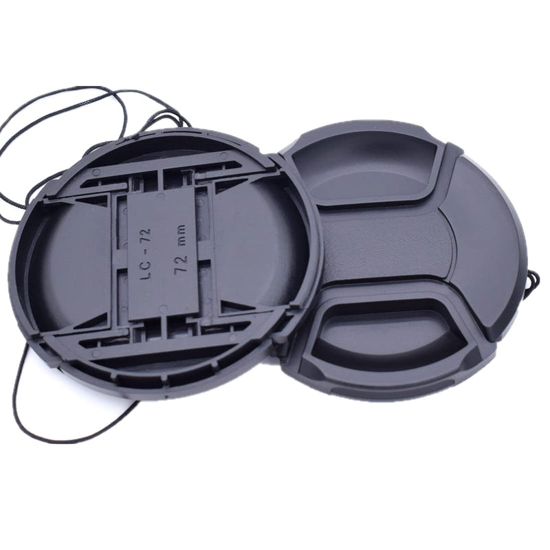 72mm Camera Lens Cap (72mm Lens Cap) Compatiable All Brands Ø72mm Camera Lens and Other Lenses with 72mm Filter Thread.