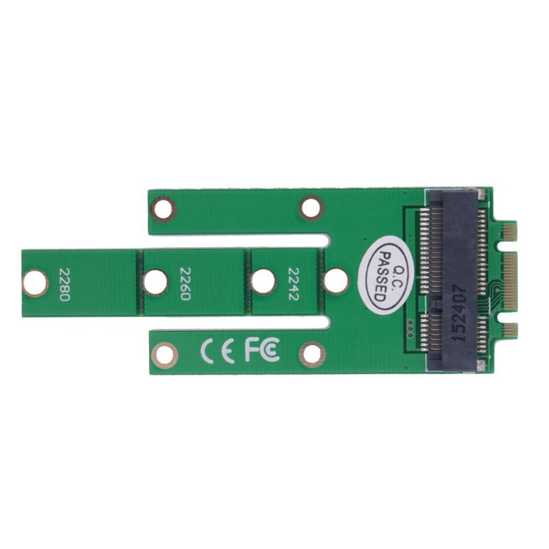 CY M.2 NGFF PCI-E 2 Lane Golden Finger Pin to 50mm Mini-PCIE mSATA 18+8 SSD Hard Disk PCBA