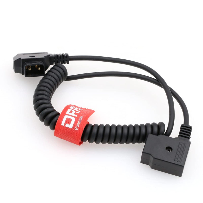 DRRI Dtap 2 Pin Male to Female Adapter Cable for DSLR Rig Anton Bauer Battery V-Mount (dtap-ptap TTC) dtap-ptap TTC