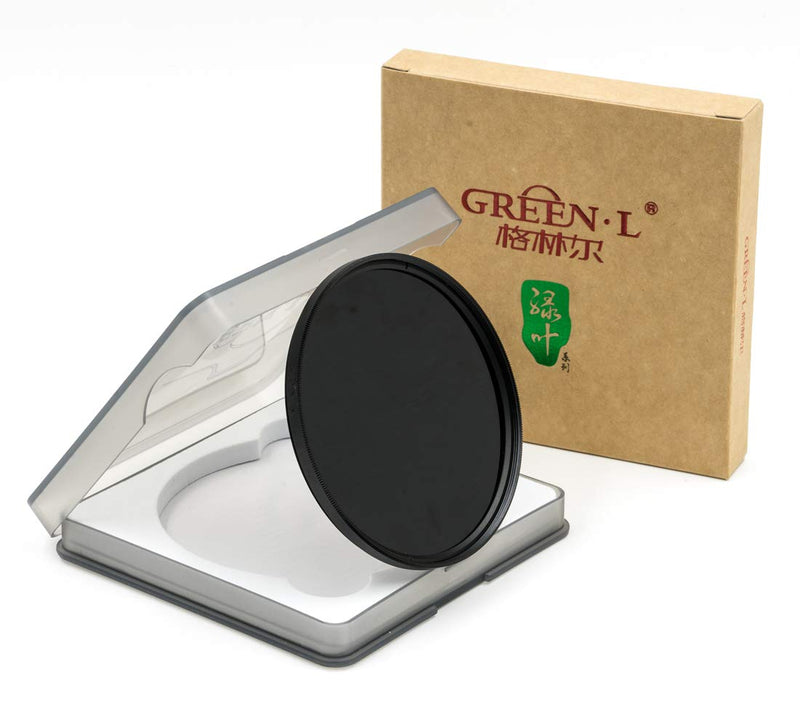 GREEN.L 62mm ND1000 Filter Slim Neutral Density ND Filter Optical Glass 10 Stop
