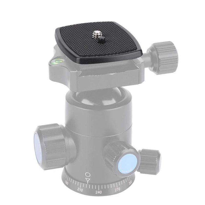 VBESTLIFE Camera Quick Release Plate QR Plate Tripod Mount Head for Yunteng VCT668 ST6/Camera Mount Bayonet 35x35mm Universal Mount