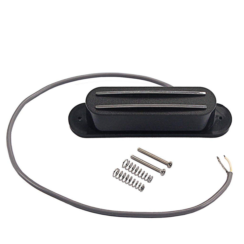 Alnicov 2 Wires Dual Hot Rail Pickup Mini Humbucker Guitar Neck Pickup for Electric Guitars Parts