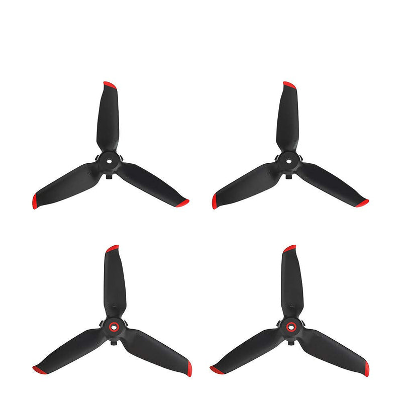 4pcs Propellers for DJI FPV Combo, FPV Racing Drone Propellers Blades Compatible with DJI FPV Combo Red