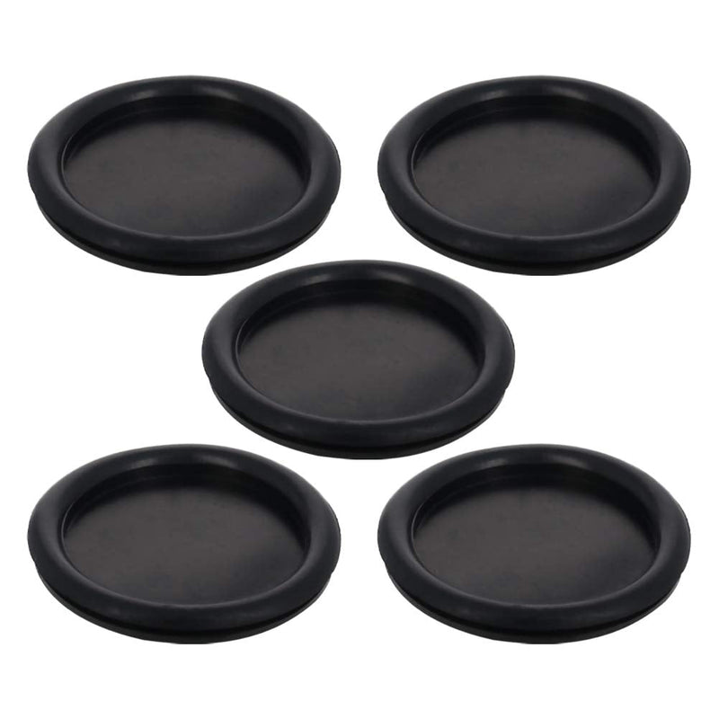 Jutagoss 5 PCS Rubber Grommet Mounting Dia 90mm Oil Resistant Armature Rubber Grommets for Wiring Cable Black 90mm 5pcs