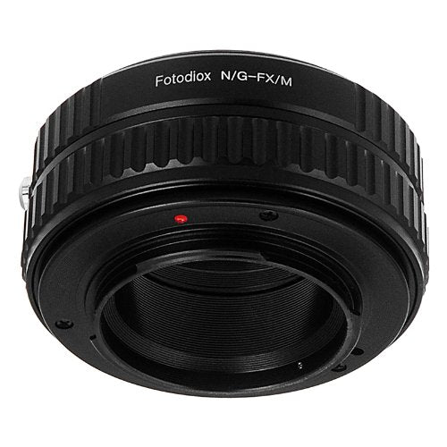 Fotodiox Lens Mount Macro Adapter Compatible with Nikon Nikkor F Mount G-Type D/SLR Lens on Fuji X-Mount Cameras Nikon F G-Type